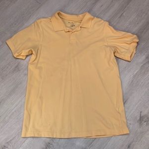 Bad Ceditions yellow polo, made with cotton